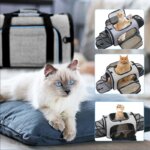 Portable Cat Backpack Carrier Foldable Expandable Pet Travel Bag Airline Approved Breathable Pet Carrier for Dog Pet Accessories - Image 5