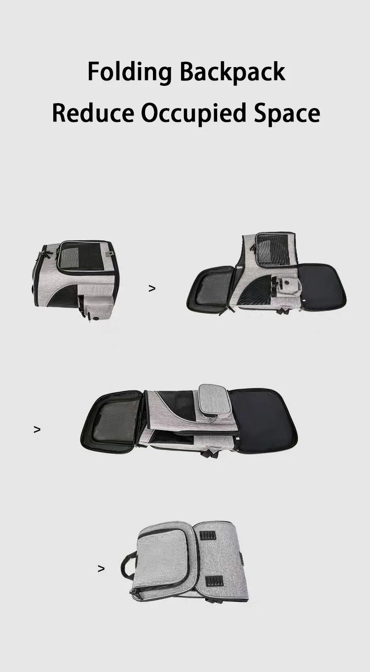 Pet Carrier Backpack Expandable for Cats Dogs Under 18 LB | Breathable Mesh Cat Backpack Carrier Bag | Foldable Dog Backpack Pet Carrier Backpack Expandable for Cats Dogs Under 18 LB | Breathable Mesh Cat Backpack Carrier Bag | Foldable Dog Backpack