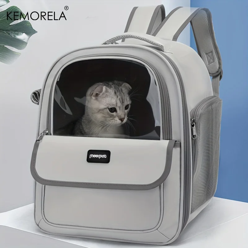 KEMORELA Pet Backpack for Cats And Dogs Large Outdoor Transparent Capsule Breathable Carrying Bag Pet Supplies KEMORELA Pet Backpack for Cats And Dogs Large Outdoor Transparent Capsule Breathable Carrying Bag Pet Supplies