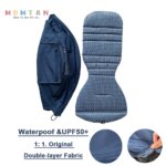 MomTan Stroller Replacement Colth Set For YOYO ,YOYO+ ,YOYO2 Strollers , Waterproof Double Lay 1:1 Original Fabric