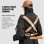 Pet Chest Backpack Front Carrying Tote Backpack Dogs and Cats Breathable Portable Outdoor Bag Shoulder Cat Bag - Image 5