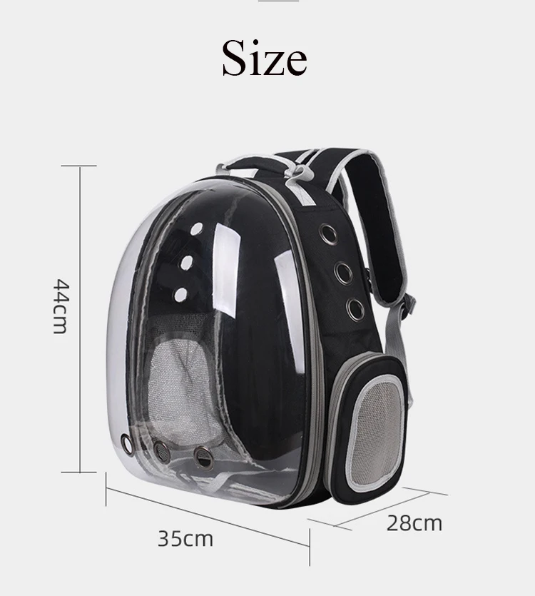 High Quality Astronaut Portable Cat Travel Bag Breathable Space Capsule Expandable Transparent Carrier Pet Backpack For Cat Dog High Quality Astronaut Portable Cat Travel Bag Breathable Space Capsule Expandable Transparent Carrier Pet Backpack For Cat Dog