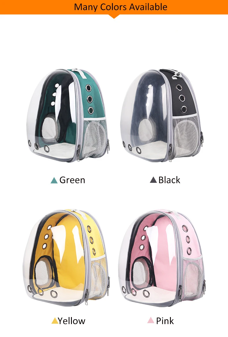 High Quality Astronaut Portable Cat Travel Bag Breathable Space Capsule Expandable Transparent Carrier Pet Backpack For Cat Dog High Quality Astronaut Portable Cat Travel Bag Breathable Space Capsule Expandable Transparent Carrier Pet Backpack For Cat Dog