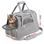Cat Bags Portable Dog Carrier Bag Mesh Breathable Foldable Cats Carrier Bag Travel Breathable Transport Handbag Pet Travel Bags - Image 6