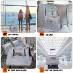 Cat Bags Portable Dog Carrier Bag Mesh Breathable Foldable Cats Carrier Bag Travel Breathable Transport Handbag Pet Travel Bags - Image 5