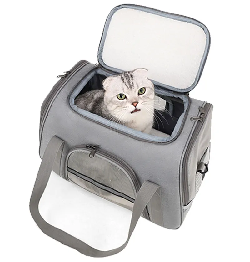 Cat Bags Portable Dog Carrier Bag Mesh Breathable Foldable Cats Carrier Bag Travel Breathable Transport Handbag Pet Travel Bags Cat Bags Portable Dog Carrier Bag Mesh Breathable Foldable Cats Carrier Bag Travel Breathable Transport Handbag Pet Travel Bags