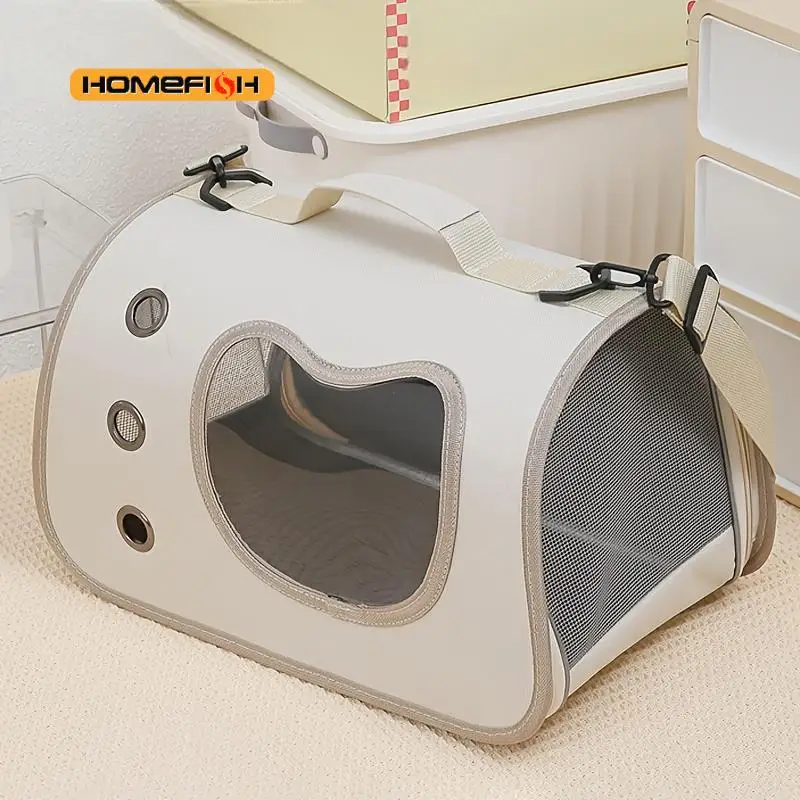 Portable Pet Carrier Bag for Small Dogs Cats Outdoor Foldable Cat Bag Breathable Cat Shoulder Bag Kitten Carrying Bag Portable Pet Carrier Bag for Small Dogs Cats Outdoor Foldable Cat Bag Breathable Cat Shoulder Bag Kitten Carrying Bag