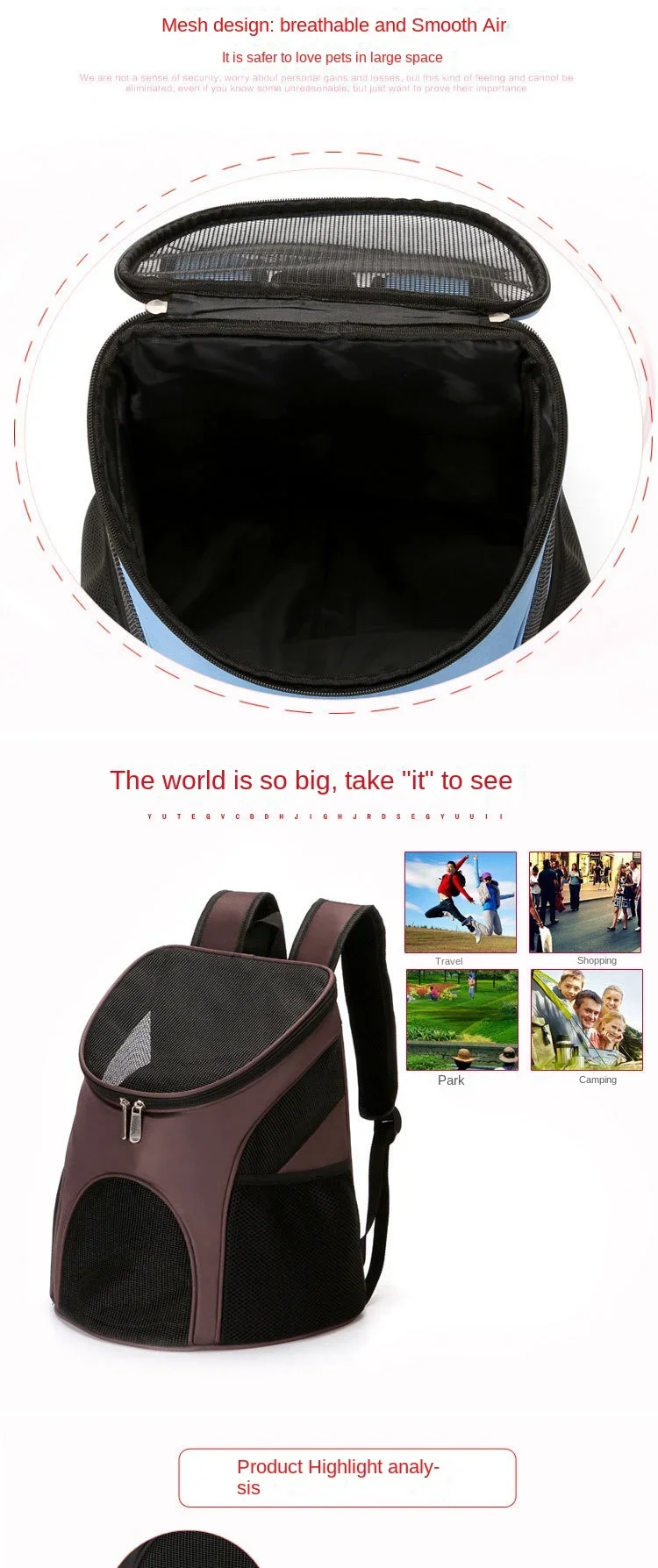 Cat Carrying Bag Foldable Double Shoulder Portable Pet Products Travel Outdoor Breathable Backpack Factory Direct Selling Cat Carrying Bag Foldable Double Shoulder Portable Pet Products Travel Outdoor Breathable Backpack Factory Direct Selling