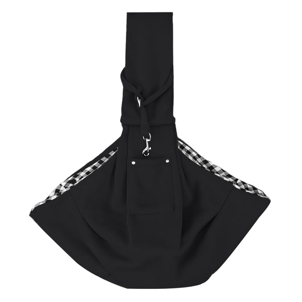 Pet Ortable Shoulder Bag with Pocket Fits Within 7.5kg Dog Cat Sling Carrier for Outdoor Travel Hiking Pet Carrying Supplies