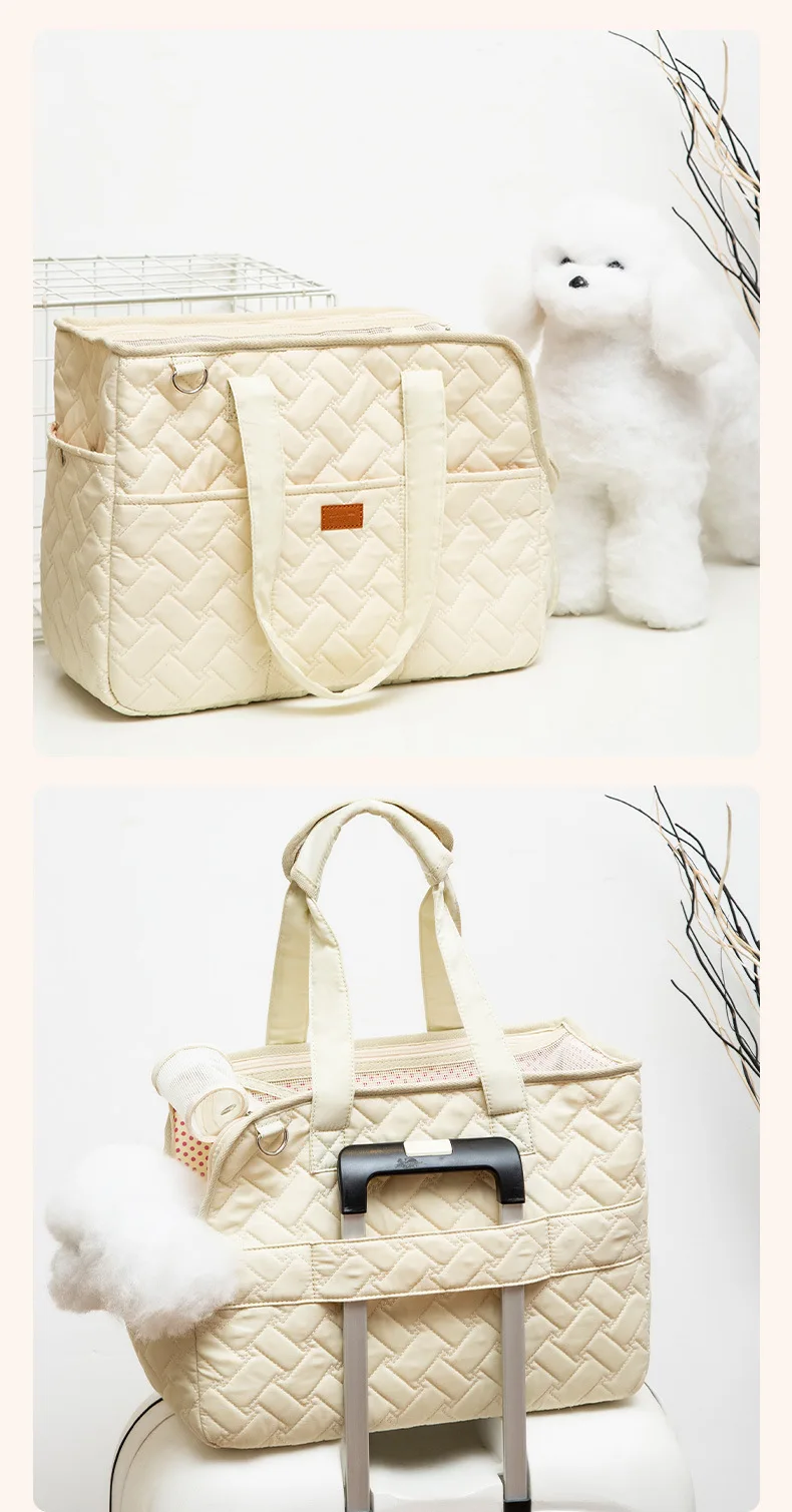 Pet cat carrying bag Escape free portable multi-function pet bag Large capacity breathable cross-body bag portable soft bag zwq Pet cat carrying bag Escape free portable multi-function pet bag Large capacity breathable cross-body bag portable soft bag zwq