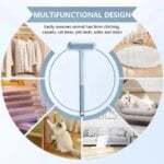 Pet Hair Removal Set Tool Reusable Static Removal Gloves Double-Sided Grooming Gloves Remove Dog Cat Hair Carpets Sofa Cleaner - Image 6