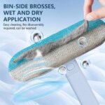 Pet Hair Removal Set Tool Reusable Static Removal Gloves Double-Sided Grooming Gloves Remove Dog Cat Hair Carpets Sofa Cleaner - Image 2