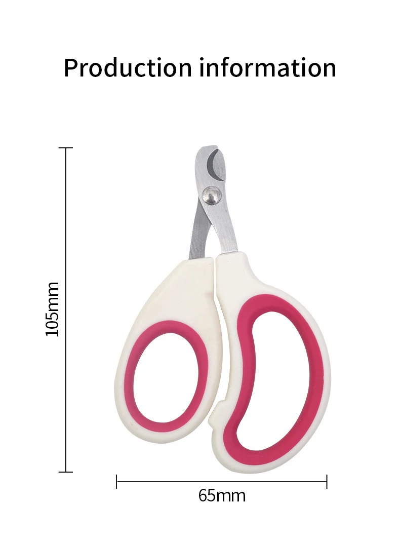 Professional Cat Nail Scissors Pet Dog Nail Clippers Toe Claw Trimmer Pet Grooming Supplies Products for Small Dogs Dog Gadgets
