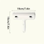 Reusable Pet Hair Remover Roller with Self-Cleaning Base - Upgraded Animal Fur Removal Tool for Couch, Furniture, Carpet, Car Se - Image 2