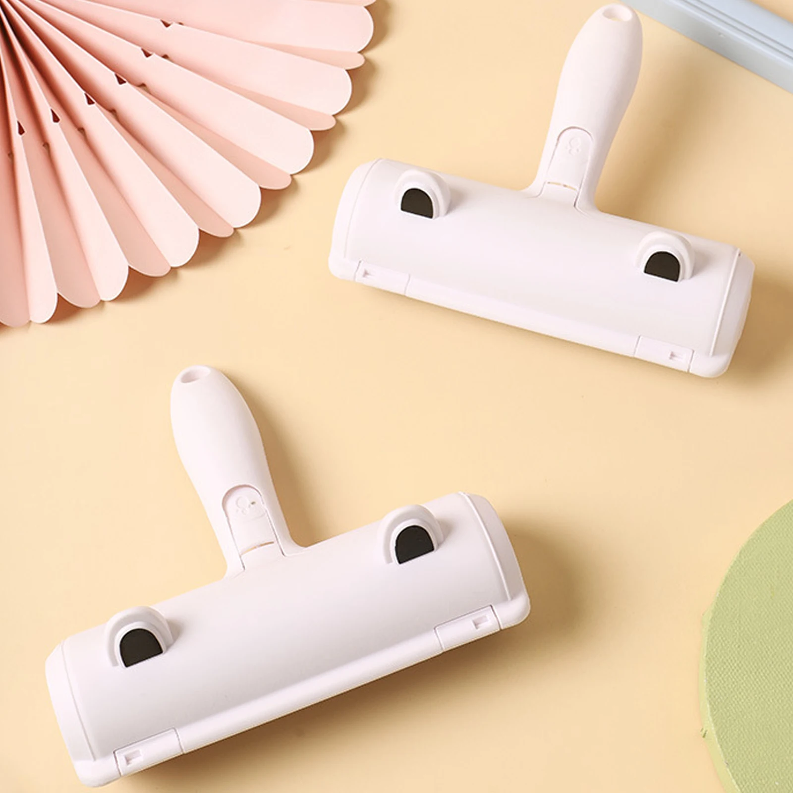 Reusable Pet Hair Remover Roller with Self-Cleaning Base - Upgraded Animal Fur Removal Tool for Couch, Furniture, Carpet, Car Se