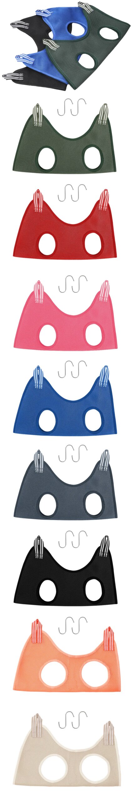 Pet Beauty Hammock Hanging Cat Grooming Nail Cutting Anti Scratch Bite Fixed Bag Bath Trimming Restraint Bag Pet Supplies