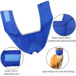Cat Anti-Bite Muzzles Breathable Nylon Protective Hood Cats Bathing Grooming Anti-scratch Face Mask Groomer Helpers Pet Supplies - Image 2