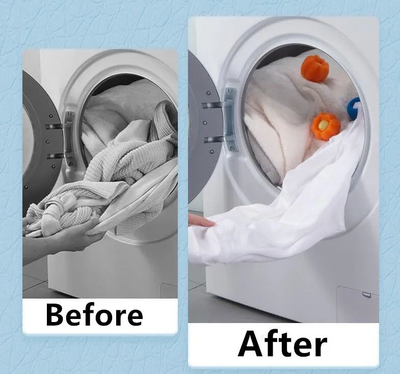 Pet Hair Remover Reusable Ball Wool Sticker Cat Hair Remover Pet Fur Lint Catcher Cleaning Tools Laundry Washing Machine Filter