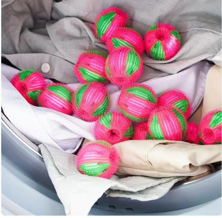 Pet Hair Remover Reusable Ball Wool Sticker Cat Hair Remover Pet Fur Lint Catcher Cleaning Tools Laundry Washing Machine Filter