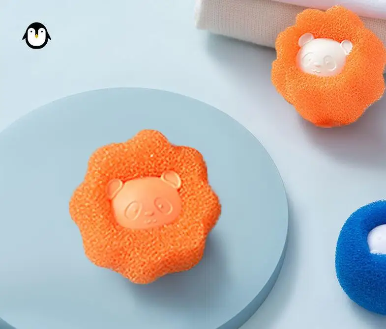Pet Hair Remover Reusable Ball Wool Sticker Cat Hair Remover Pet Fur Lint Catcher Cleaning Tools Laundry Washing Machine Filter