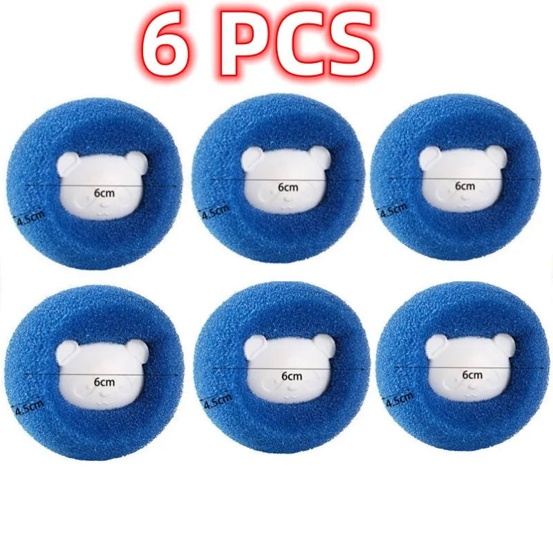 6pcs blue