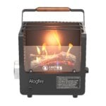 ALOGFIRE 3 in 1 Portable Heater, Stove and Fire pit/portable Gas Heater//Portable patios heater/ Outdoor Gas Fireplace