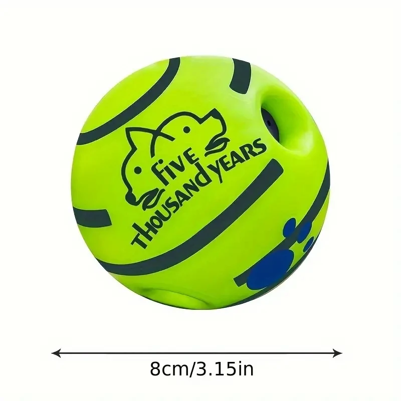 Funny Interactive Giggle Ball - Balls for Dog IQ Training, Pet Interactive Toy, Stimulating Play, Mental Stimulation, and Exerci Funny Interactive Giggle Ball - Balls for Dog IQ Training, Pet Interactive Toy, Stimulating Play, Mental Stimulation, and Exerci