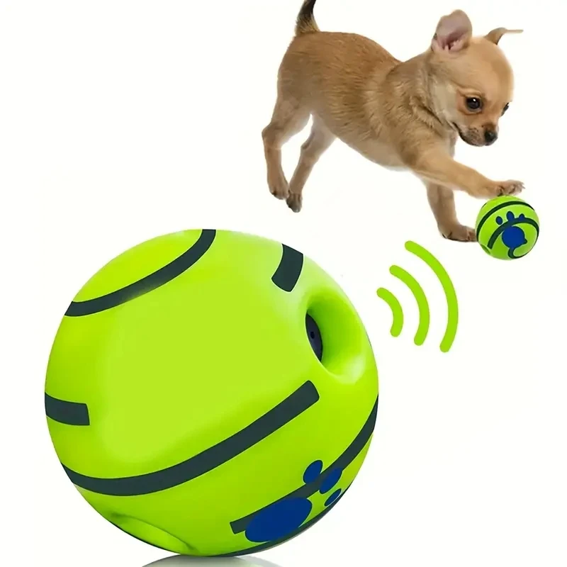 Funny Interactive Giggle Ball - Balls for Dog IQ Training, Pet Interactive Toy, Stimulating Play, Mental Stimulation, and Exerci Funny Interactive Giggle Ball - Balls for Dog IQ Training, Pet Interactive Toy, Stimulating Play, Mental Stimulation, and Exerci