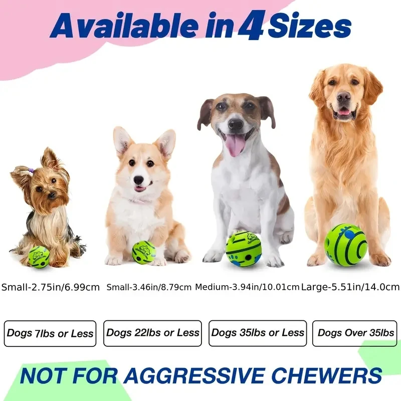 Funny Interactive Giggle Ball - Balls for Dog IQ Training, Pet Interactive Toy, Stimulating Play, Mental Stimulation, and Exerci Funny Interactive Giggle Ball - Balls for Dog IQ Training, Pet Interactive Toy, Stimulating Play, Mental Stimulation, and Exerci