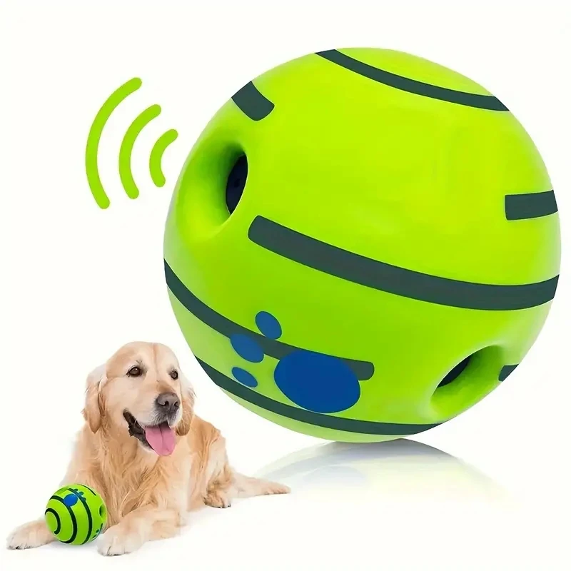 Funny Interactive Giggle Ball - Balls for Dog IQ Training, Pet Interactive Toy, Stimulating Play, Mental Stimulation, and Exerci Funny Interactive Giggle Ball - Balls for Dog IQ Training, Pet Interactive Toy, Stimulating Play, Mental Stimulation, and Exerci